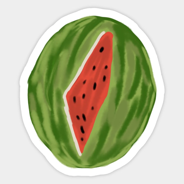 watermelon Sticker by Unisarah